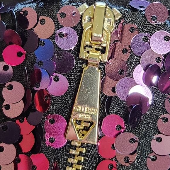 GUESS multicolor sequin sheath dress size 12 - Picture 7 of 12